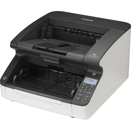 Restored Canon imageFORMULA DR-G2110 Production Color Scanner (3150C002AA) – 600 dpi Optical, High-Speed Duplex, 110 ppm / 220 ipm, Automatic Document Feeder (Refurbished)