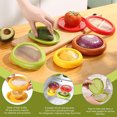 thumbnail image 2 of Soporte para Tomates Fresh Stretch Pod Food Savers  4 Uds. Silicona Reutilizable Nevera, 2 of 9