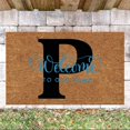 thumbnail image 2 of Carpet,Polyester Carpet,Decorative Door Mat Bathroom Welcome Mat Door Mat Floor Mat,26-Letter Fun Welcome Carpet 1Pc P, 2 of 5