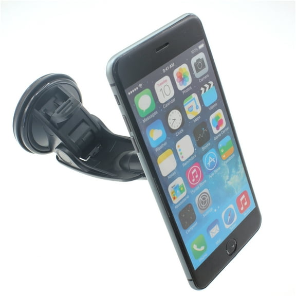 Magnetic Car Mount for Galaxy S23 FE - Holder Dash Windshield Swivel Strong Grip Strong Magnets Compatible With Samsung Galaxy S23 FE