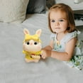 thumbnail image 3 of Mascot Doll Small White Rabbit Doll Plush Toy Rabbit Doll New Year's Gift, 3 of 6