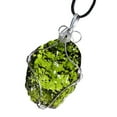 thumbnail image 1 of Minnieouse Abalorio de meteorito para mujer, colgantes colgantes de aniversario, joyería ligera verde elegante, hallazgos, decoraciones, 5-10 g Type2 NO2 Minnieouse  AP007680-01, 1 of 6