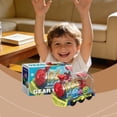 thumbnail image 5 of Transparent Toy Car for Toddlers, Battery Operated Small Train, Mechanical Moving Gears, Musical and Light Up, Educational Interactive Toddler Toy, Keeps Kids Active and Engaged muticolor, 5 of 8