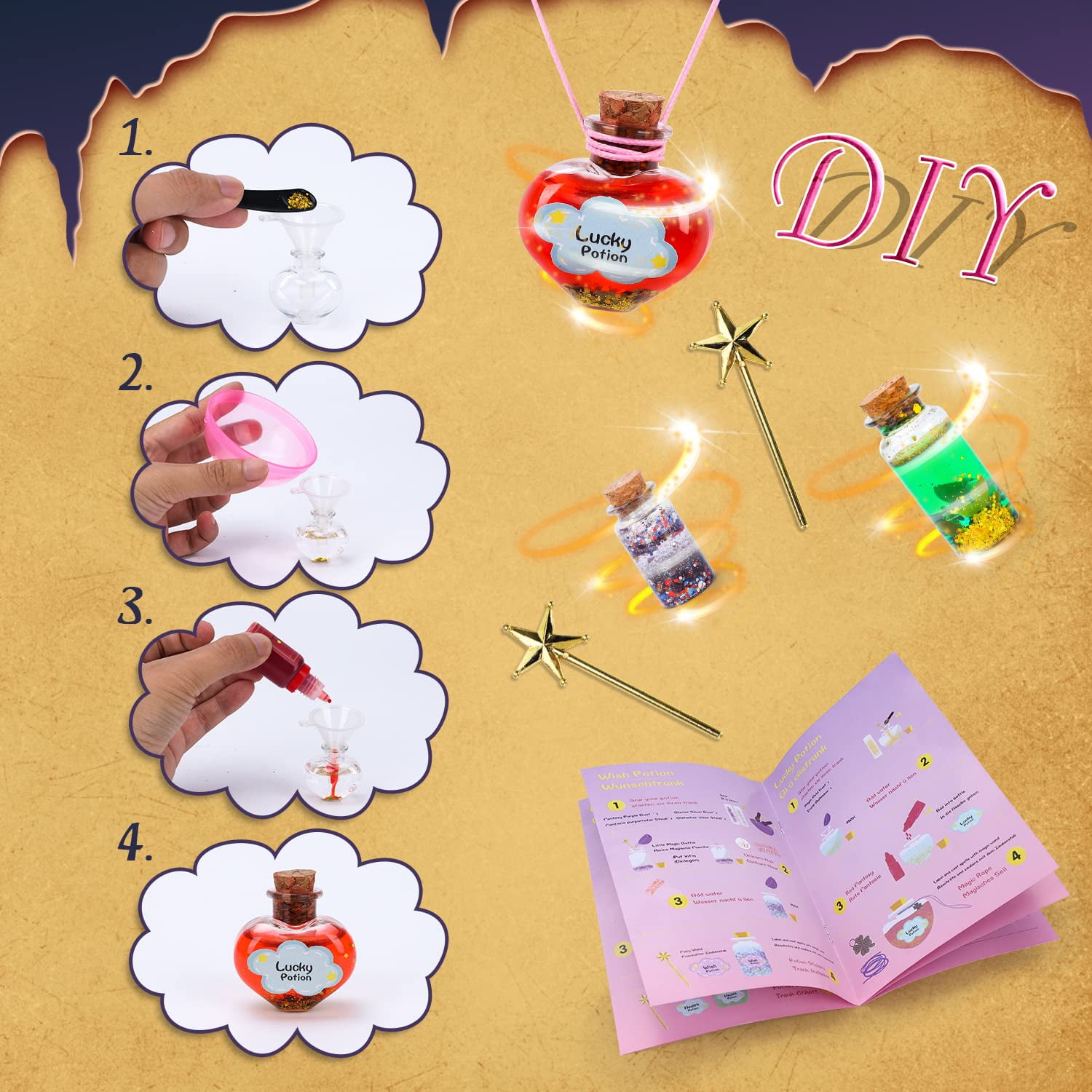 6-11 Year Old Girls Gifts Toys: Arts and Craft Kits for Kids Age