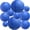 Blue, variant on Firefly Hope Round Paper Lantern Set, 10 Pcs Hanging Decor Lamps, Versatile Decorations for Festivals, Weddings, Parties and Indoor Styling, Orange