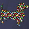 thumbnail image 3 of CafePress - Dachshund Polka Dots Long Sleeve Dark T Shirt - Long Sleeve Dark T-Shirt, 3 of 5