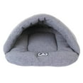 thumbnail image 4 of Bed | Cat Sleeping Warm Bed In Winter Semi Covered Soft Cat Hole Portable Puppy Hole Bed Foldable And Comfortable Bed For Cats And Rabbits., 4 of 5
