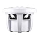thumbnail image 4 of Skar Audio SKM8WD4 Subwoofer marino de 8 pulgadas, 500 W, potencia máxima dual de 4 ohmios (blanco), 4 of 7