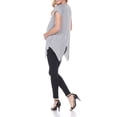 thumbnail image 3 of White Mark Women's Maternity Myla Embellished Tunic Top-Available in Plus Sizes, 3 of 4