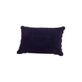 thumbnail image 2 of Inflatable Pillow, Staron 2026 Plush Rectangular Napping Camping Cushion, Portable PVC Travel Pillow with Center Concave Design for Neck Support, Dark Blue, 2 of 7