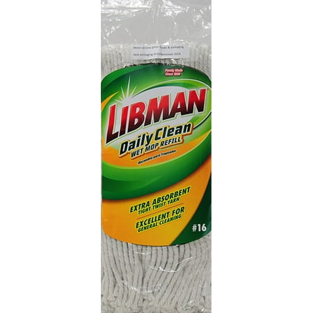 - Libman All-Purpose Wet Mop Refill