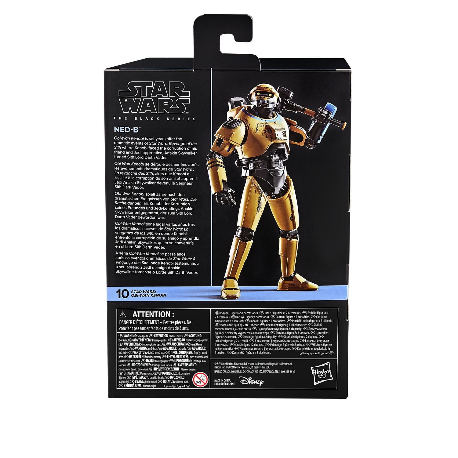 Star Wars The Black Series NED-B Toy 6-Inch-Scale Star Wars: Obi-Wan Kenobi Action Figure, Toys Ages 4 and Up