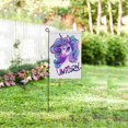 thumbnail image 2 of MKHERT Wolf Garden Flag Banner Decorative Flag for Wedding Home Outdoor Garden Decor 12x18 inch, 2 of 2