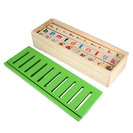 Wooden Knowledge Classification Blocks Children Early Learning ...