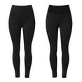 thumbnail image 4 of Vedolay Pants&nbsp;For&nbsp;Women Womens Ultra Soft Leggings Pants Ankle Length Leggings Yoga Pants,Black M, 4 of 4
