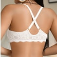 thumbnail image 5 of OVAFBAU Bras for Women Supportive Seamless Push Up Bra T-Shirt Bra Underwire Bra Front Closure Push Up Lace Racerback Women Underwears, 5 of 6