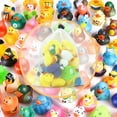 thumbnail image 4 of 20Pcs Rubber Ducks Bath Toys for 1 2 3 Year,Rubber Duck Bathtub Toys for Toddler Boys Girls,Duck for Kids, 4 of 11