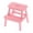 Pink, variant on Dollhouse Wooden Step Stools Chair Model Decoration Accessory Mini Furniture Pink