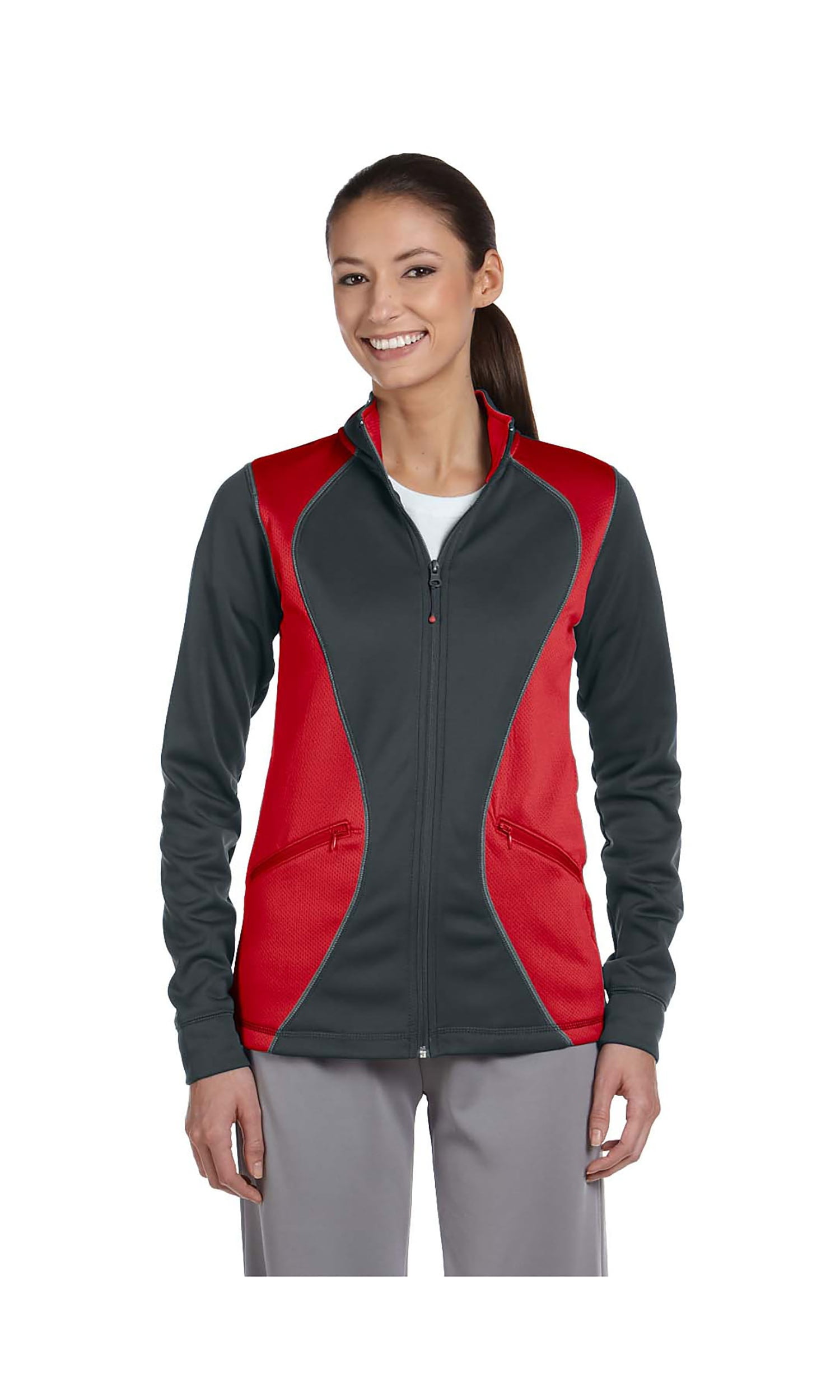 Russell Athletic Russell Athletic Ladies Tech Fleece Cadet Jacket