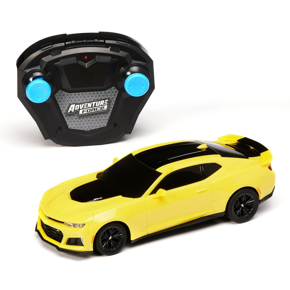 Adventure Force 126 Yellow Camaro RC Car