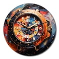 thumbnail image 2 of Designart "Diamond Dusk Luxury Watch painting III" Fashion Oversized Wall Clock, 2 of 5