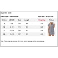thumbnail image 6 of Shirt Dress Cotton Linen Short Sleeve Striped A Line Mid Length Casual Work Dress S-XL, 6 of 8