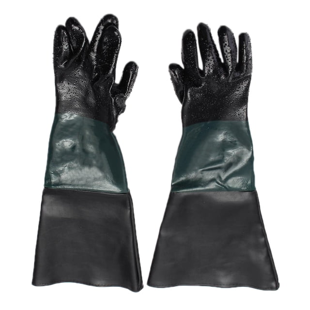 Guantes de Protección de Reempzo Accesorio de 60cm para Chorro de Arena Sunnimix Guantes de protección laboral