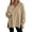 Khaki#split hem sweatshirt women, variant on aohooy Side Split Tunic Sweatshirt for Women Drop Long Sleeve Sweatshirts Spring Ribbed Knit Casual Crewneck Pullover Tops Shirts Red,L