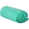 thumbnail image 4 of Shandali Gosweat Hot Yoga Towel in Teal - Super Absorbent, 100% Microfiber, Suede, Bikram Yoga Towel, 4 of 5