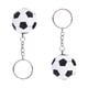 thumbnail image 2 of 2PCS 4CM Llaveros de balón de fútbol para niños Favores de fiesta y premios de carnaval escolar (negro), 2 of 5