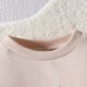 thumbnail image 4 of Gibobby Sudadera de cuello redondo de manga larga de algodónCamiseta de manga larga con bordado de para niños pequeños, Tops, ropa(Beige, 3-4 Años), 4 of 5