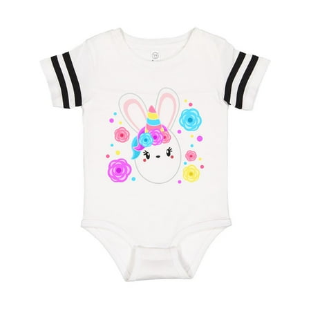 

Inktastic Easter bunny unicorn Gift Baby Boy or Baby Girl Bodysuit