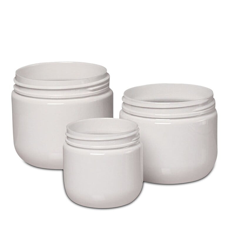 White Pet Dome Jar 6 OZ Quantity 48 by Paper Mart