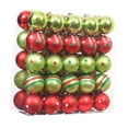 thumbnail image 2 of 50 colgantes ligeros de 4 cm para de Navidad, decoración navideña para centros comerciales, salas de estar, celebraciones y cafeterías., 2 of 9