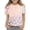 #A30-Pink, variant on Abcomgle Girls Tshirts 6-7 Years Old Crewneck Daisy Flower Print Toddler Girls T-Shirts Short Sleeve Toddler T-Shirt Summer Gradient Cotton Tops
