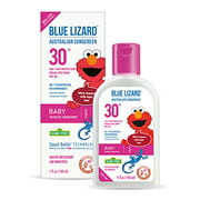 Blue Lizard Australian Sunscreen - Crème solaire pour bébé SPF 30+ Protection UVA/UVB à large spectre - Bouteille de 5 oz