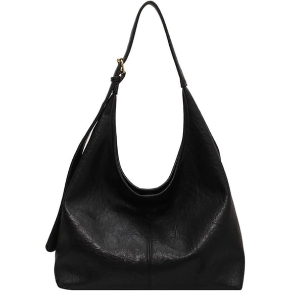 GOYJU Hobo Bags for Women Soft PU Leather Tote Shoulder Bag Vintage Slouchy Handbag Purses