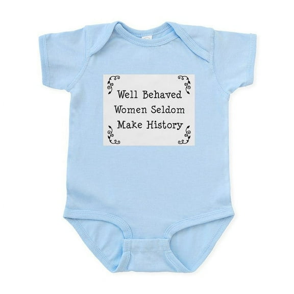 CafePress - Well Behaved Infant Bodysuit - Baby Light Bodysuit, Size Newborn - 24 Months