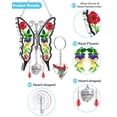 thumbnail image 2 of Adorno colgante KY&BOSAM con forma de mariposa y colgante con la inscripción «I Love You Mom», 2 of 9