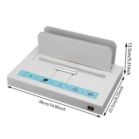 Desktop A4 Thermal Binding Machine, 100W Hot Glue Binding Machine for Documents 110V
