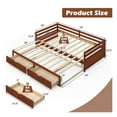 thumbnail image 6 of Extendable Twin to King Daybed with Trundle and 2 Storage Drawers, 6 of 9
