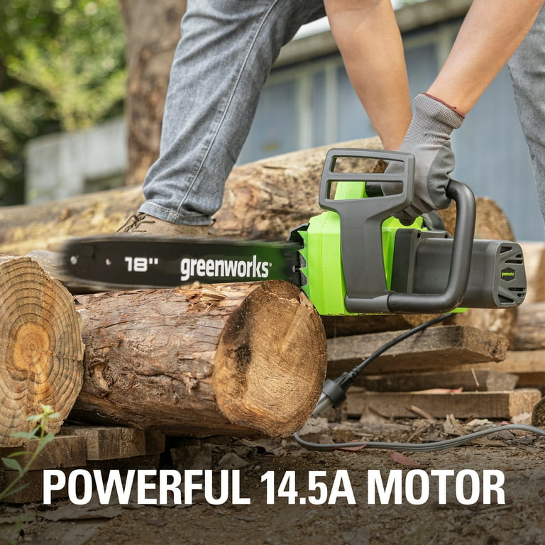 Electric chainsaw discount