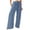j37-Light Blue, variant on Womens Casual Palazzo Pants Solid Color Drawstring Waist Baggy Wide Leg Pants Ladies Autumn Comfortable Everyday Trousers,S