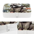thumbnail image 4 of Bear Elegant PU Leather Jewelry Organizer Box with Removable Compartment - Portable Earring Organizer, 4 of 6