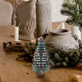 Tarmeek Tabletop Mini Christmas Tree, Small Pine Tree with Wooden Bases