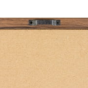 Mainstays – 18x24 Picture Frame – Walnut Wood Matted Rounded Corners Wall Photo Frame