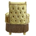 thumbnail image 4 of ACME Bernadette Vanity Stool, Gold Velvet, 4 of 7