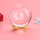 thumbnail image 5 of Nimomo Bola de Cristal - Bola de Cristal de la decoración del Arte de la decoración del Accesorio de la fotografía de Cristal K9 de 100 mm (4 Estilos Opcionales)(金色金属底座), 5 of 5
