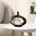 thumbnail image 4 of Ceramic Vase Flower Pot Hollow Animal Deer Nordic Minimalism Modern Sculpture For Arrangement Home Bookshelf Decoration , Negro Oro Corto Corto BLESIY jarrones de flores decorativas, 4 of 8