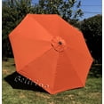 thumbnail image 2 of Bellrino Decor 53” 8 Rib Orange Patio Umbrella Canopies, Strong, 2 of 2